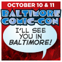 Baltimore Comic Con badge