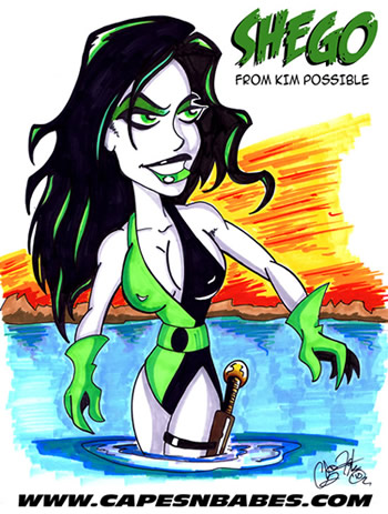 Shego by Chris Flick