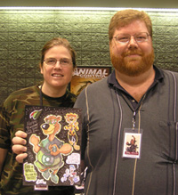 Little John, his wife and his commission - click the image for a larger version Little John, his wife and his commission