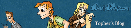 Topher's Blog header