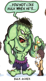 Hulk Norris Anger