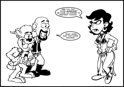 Capes fan art for 602 the comic