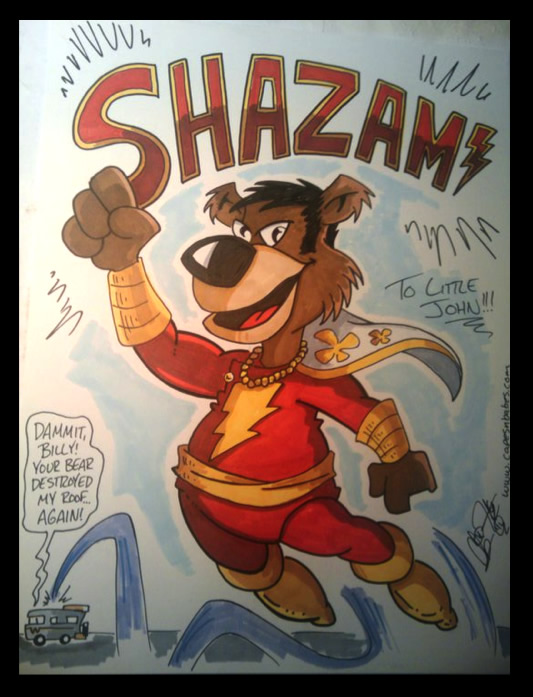 556 – SHAZAM Bear: Heroes Commissions continued…