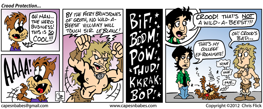 Go check out Bill Walko's strip, The Hero Business TODAY!!!
