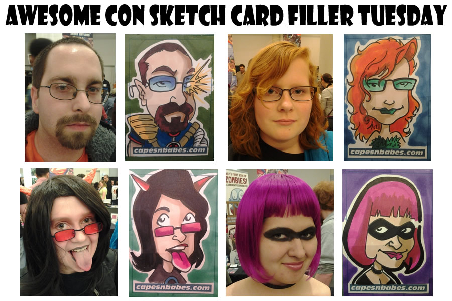 Awesome Con Sketch Card Filler – Tuesday