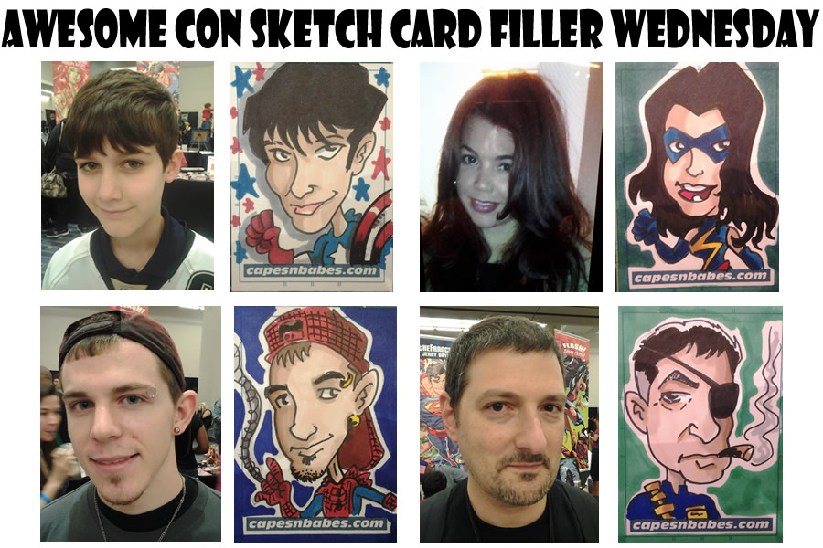 Awesome Con Sketch Card Filler