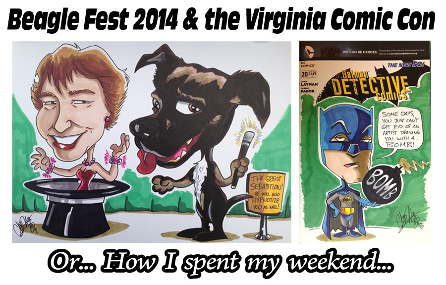 Beagle Fest & the VA Comic Con…