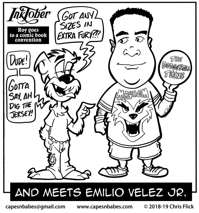 Roy Goes to a Comic Book Convention – Emilio Valez Jr.