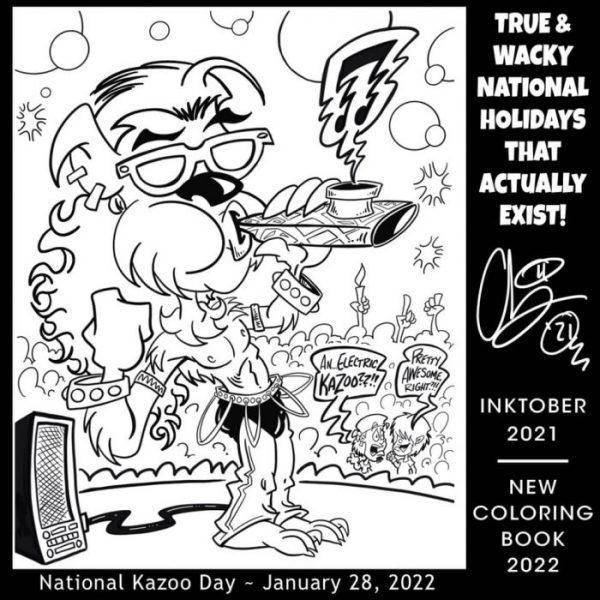 Inktober – Day 14 – National Kazoo Day